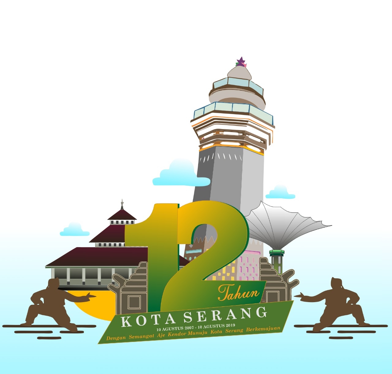 Logo HUT Kota Serang