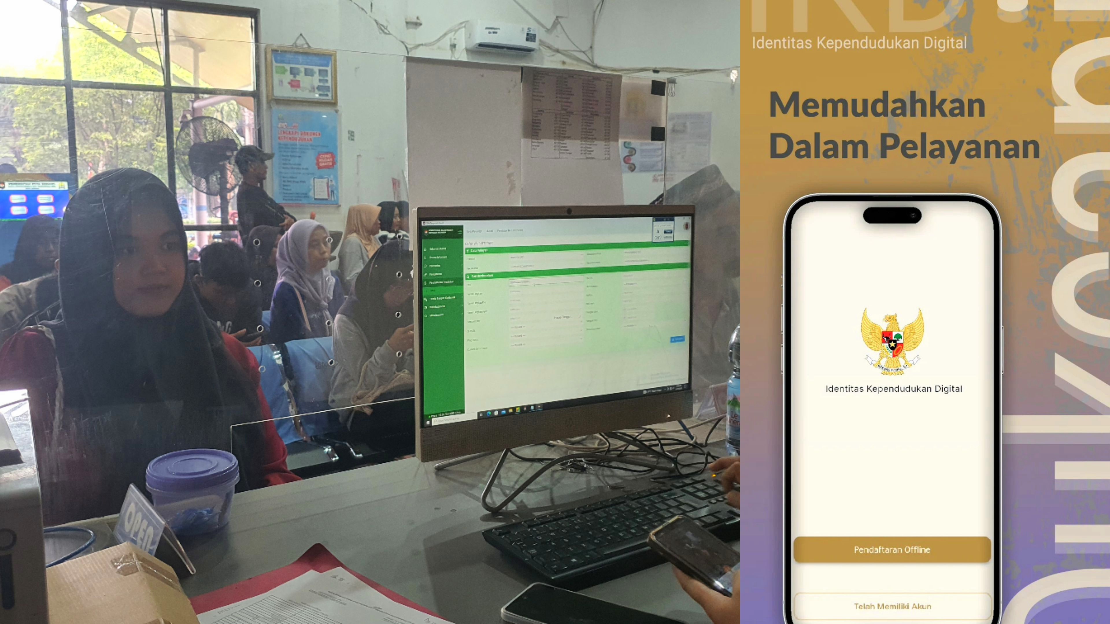 Dokumen Kependudukan Dalam Genggaman Gawai / Smartphone (HP) Melalui Identitas Kependudukan Digital (IKD)
