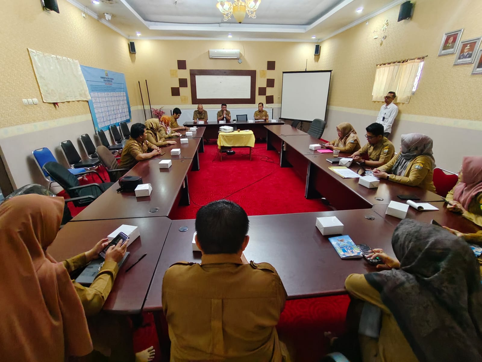 Sosialisasi Program Pepes Peda di Dinas Kesehatan Kota Serang
