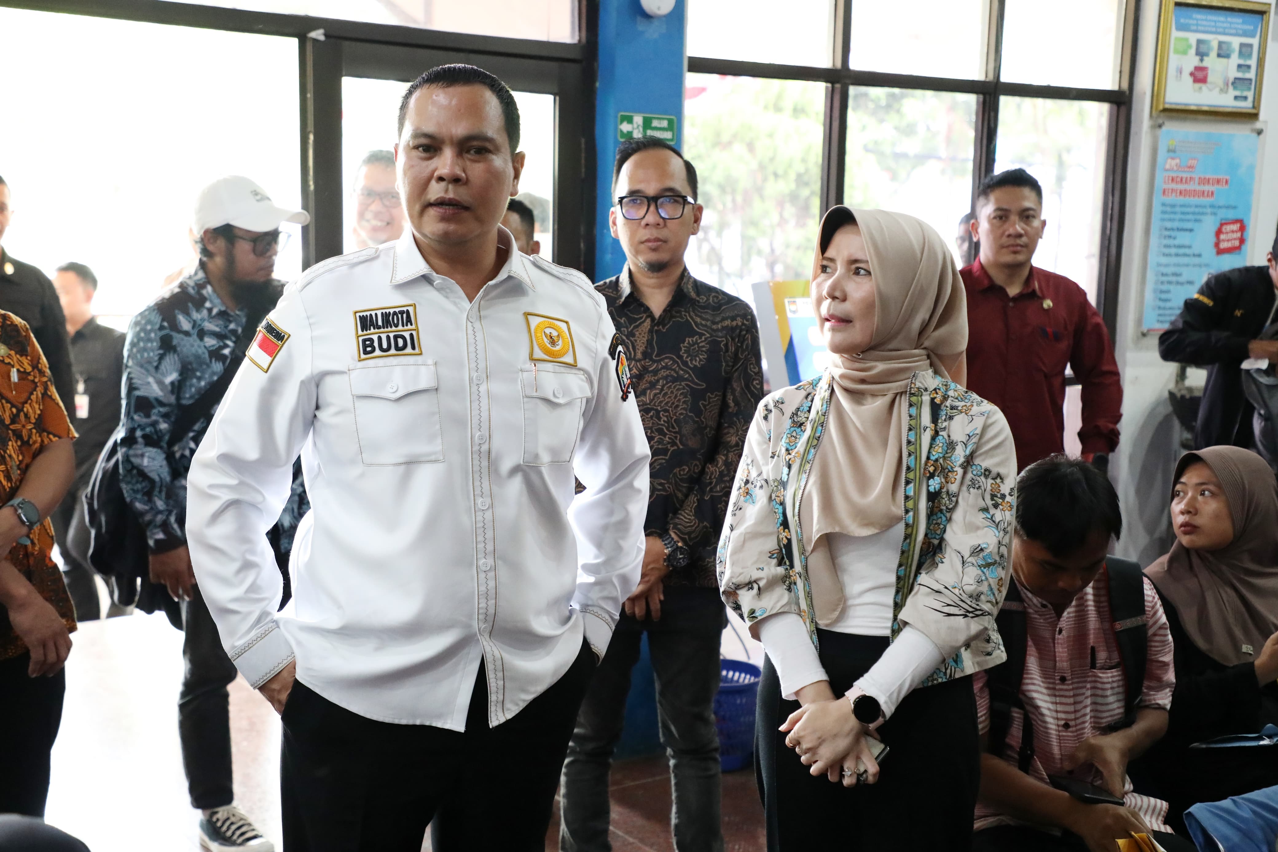 Kunjungan Walikota Serang ke Disdukcapil  Kota Serang