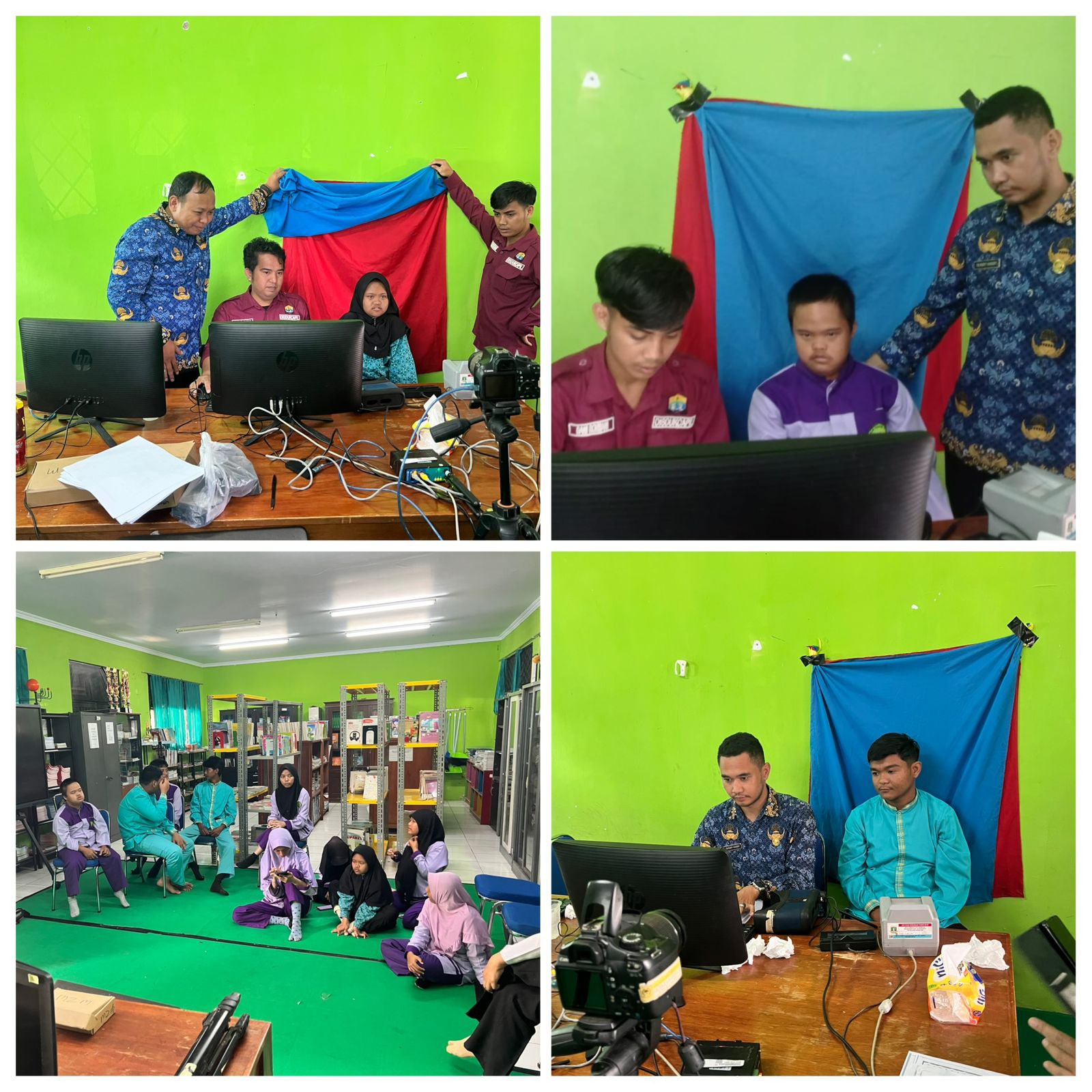 Disdukcapil Kota Serang Laksanakan Perekaman Pemula KTP-el di Sekolah Kebutuhan Khusus (SKH) 2 Kota Serang