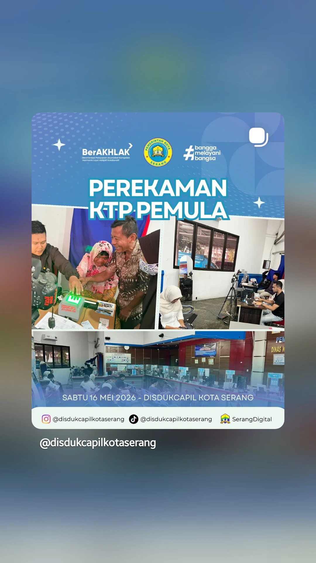 Welcome to the 17+ Club! Waktunya Punya KTP Baru di Disdukcapil Kota Serang, Gratis Tis Tis!