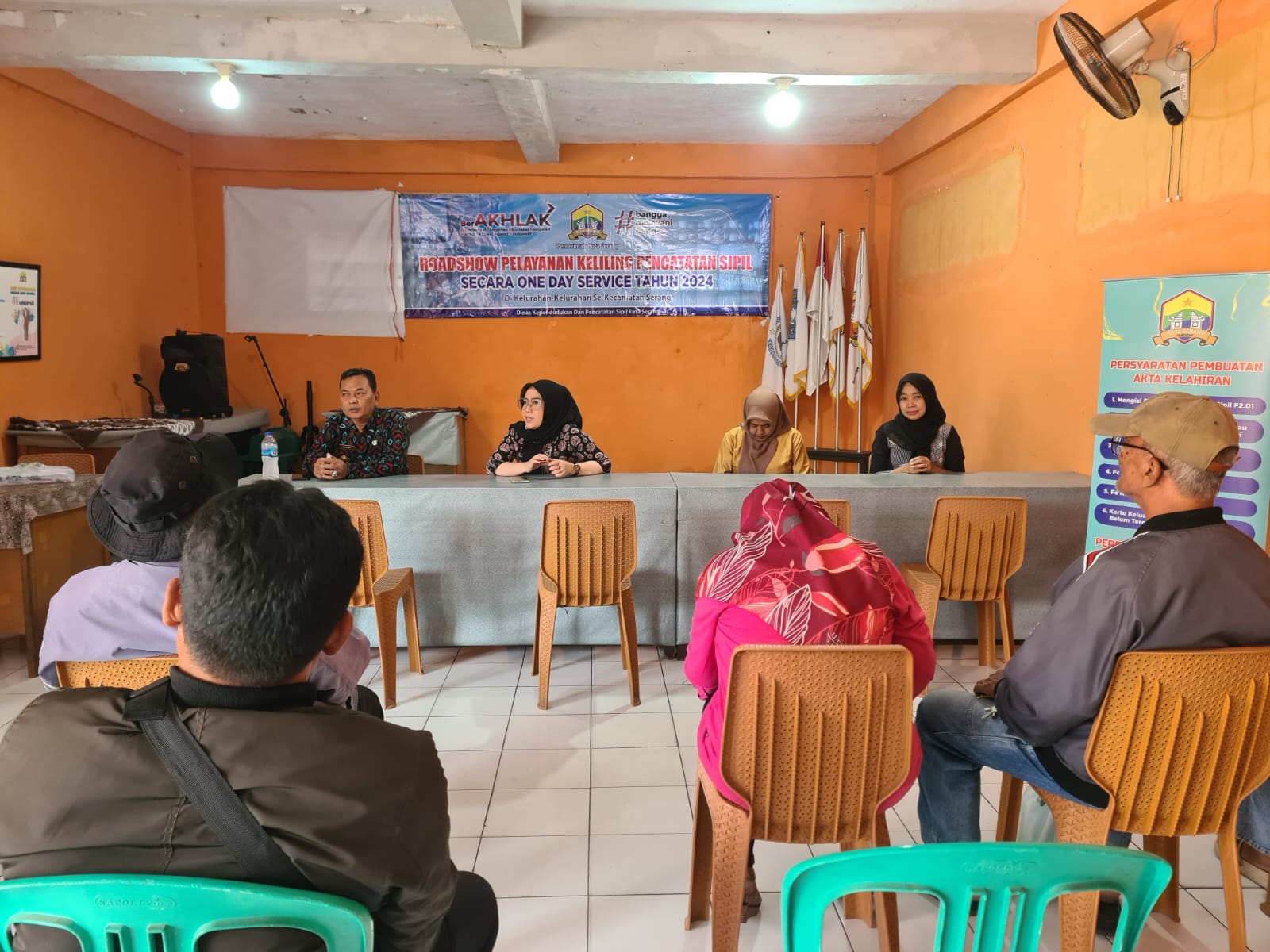 Roadshow Pelayanan Pencatatan Sipil Kel Sumur Pecung