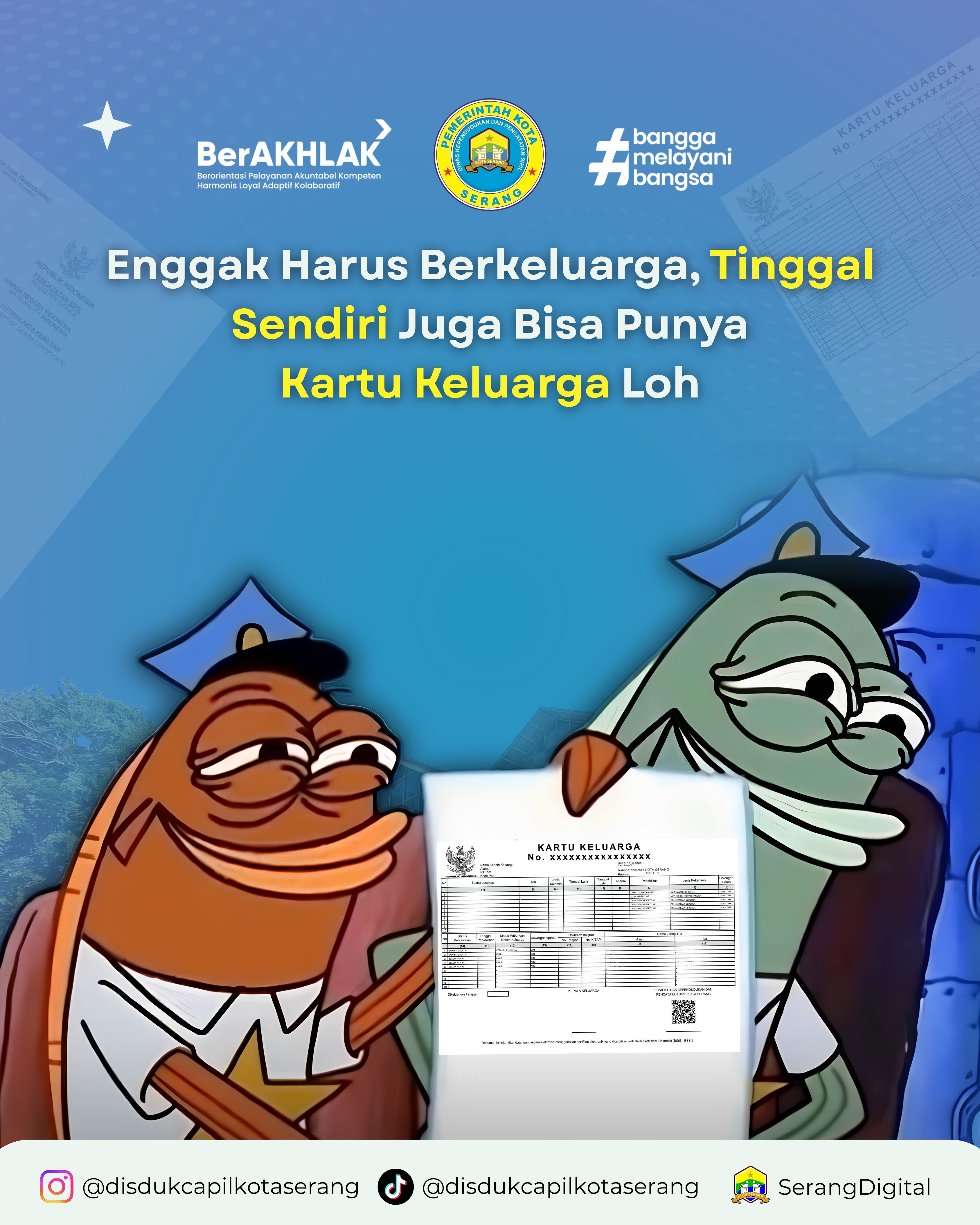 Cara Membuat KK Sendiri di Kota Serang: Syarat & Panduan