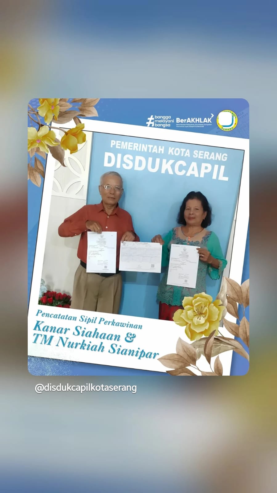 Pentingnya Pencatatan Sipil Perkawinan di Disdukcapil Kota Serang: Legalitas, Syarat, dan Panduan Aktivasi IKD