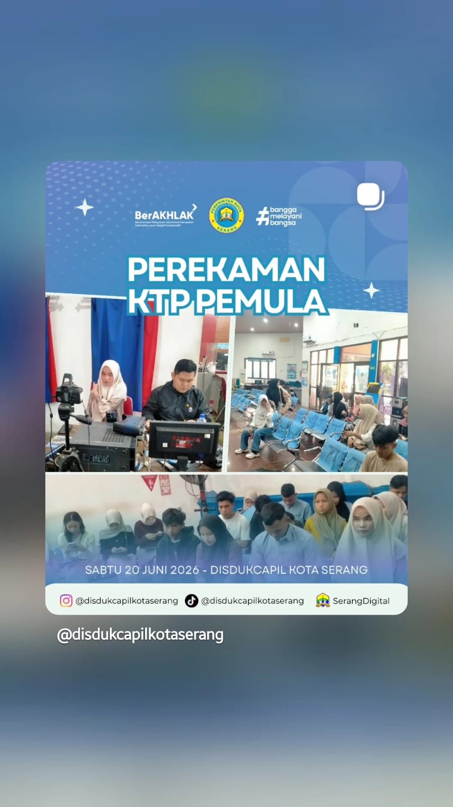 Sudah 17 Tahun? Segera Rekam KTP-el Gratis di Disdukcapil Kota Serang