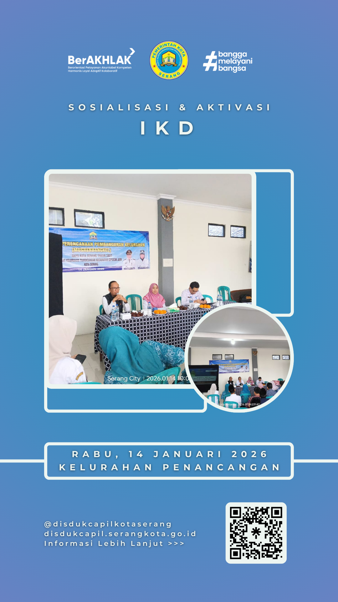 Digitalisasi Kependudukan: Disdukcapil Kota Serang Sukses Gelar Sosialisasi & Aktivasi IKD di Kelurahan Penancangan