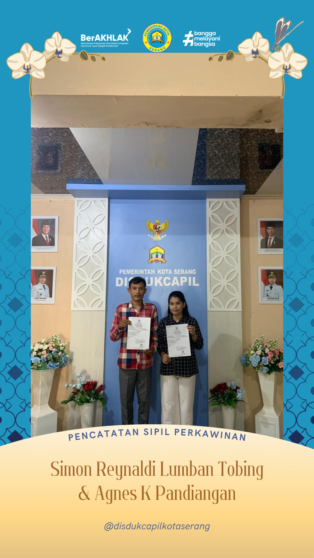 Pencatatan Sipil Pernikahan