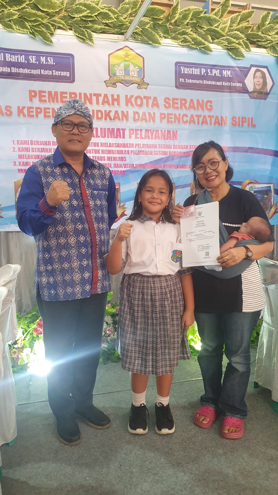 Stand Disdukcapil Serang Fair 2024