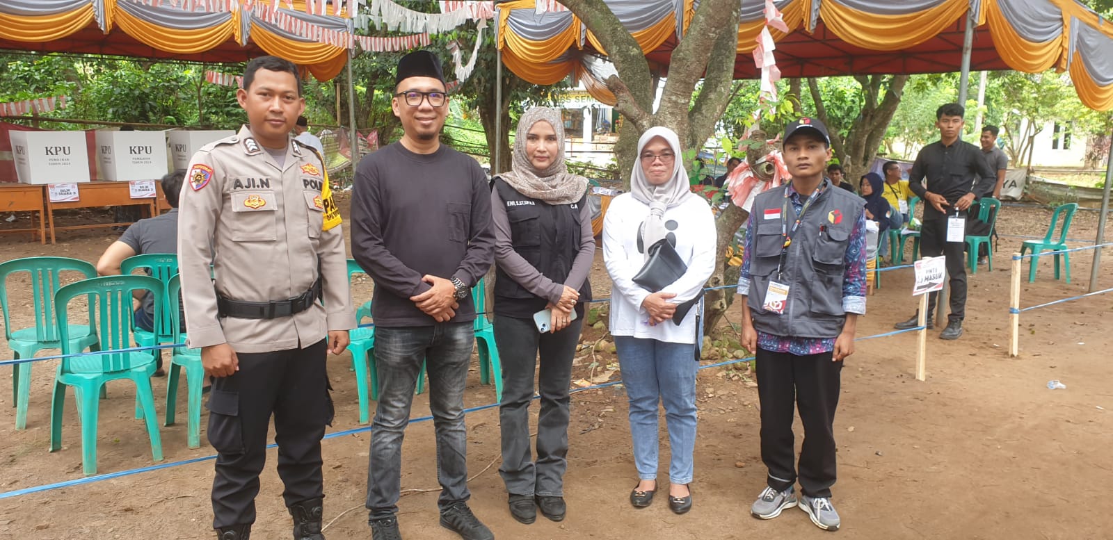 Monitoring Kabid Pelayanan dan Pencatatan Sipil Disdukcapil Kota Serang di Kecamatan Curug (Kel. Curug / TPS 003)