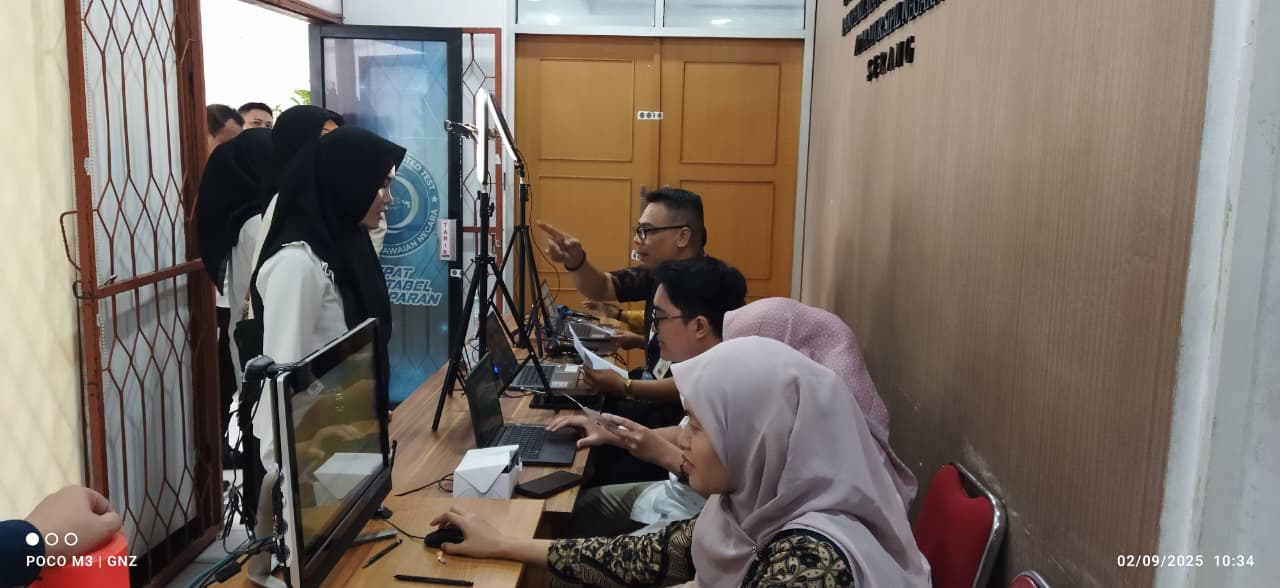 Penerimaan PPPK Kejaksaan RI di  UPT BKN serang