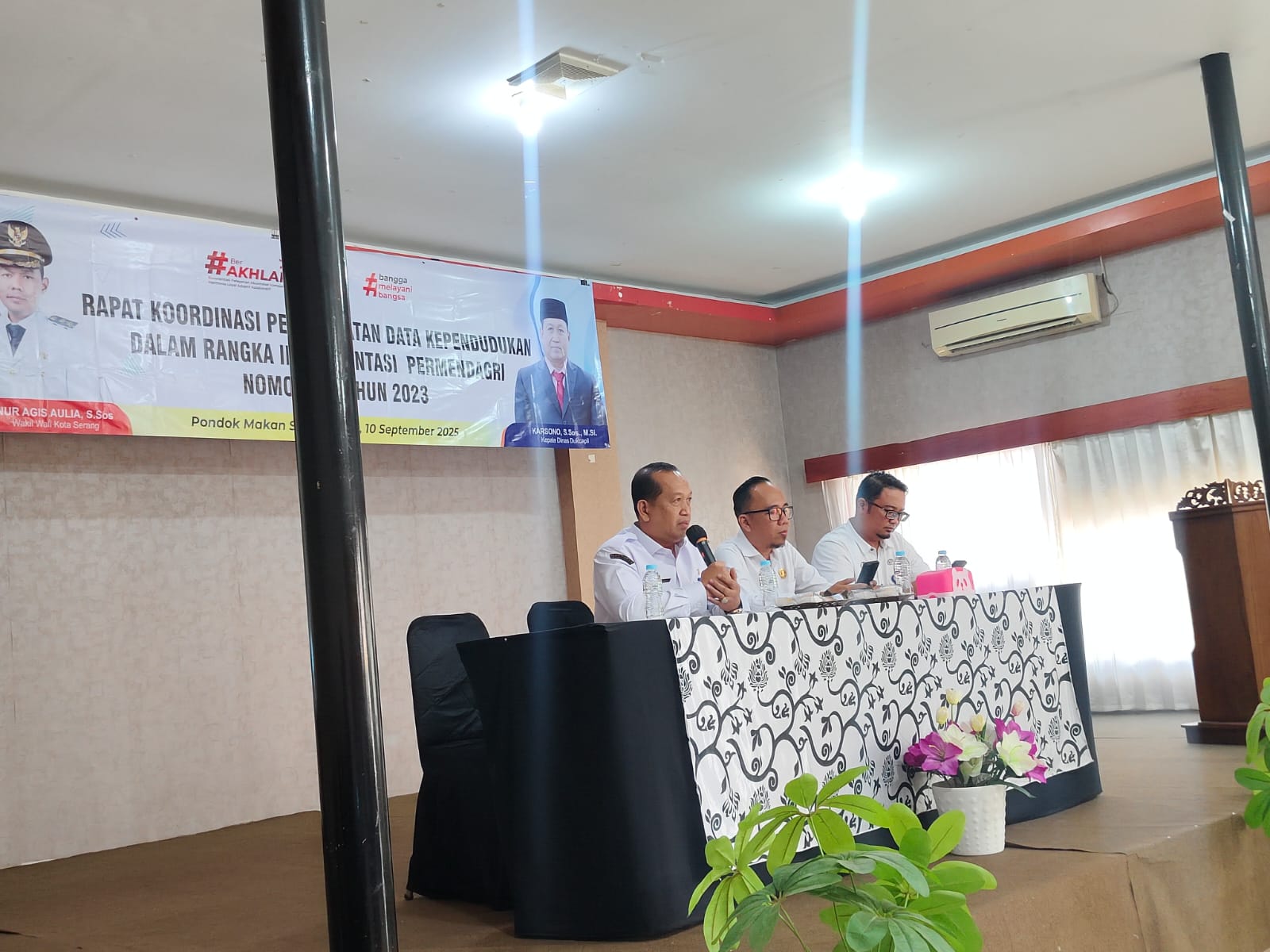 Rapat Koordinasi Penyelenggaraan Pemanfaatan Data Kependudukan oleh OPD dalam rangka  implementasi Mendagri no. 172023