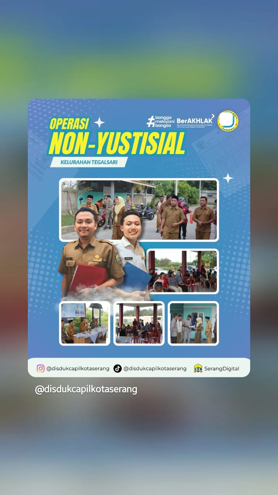 Mengenal Operasi Non-Yustisial Disdukcapil Kota Serang di Kelurahan Tegalsari: Bukan Razia, Melainkan Edukasi Adminduk